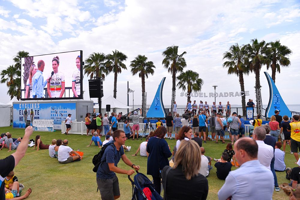 Doltcini take the stage at the Cadel Evans Great Ocean Road Race presentation