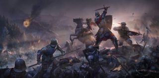 Promotional art for the first game from Raw Power Games.