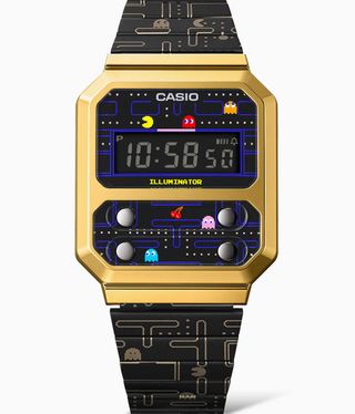Pac man on a Casio watch