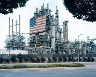 Featured in the Mitch Epstein exhibition: 'BP Carson Refinery, California', 2007