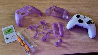 ExtremeRate Atomic Purple Xbox controller housing
