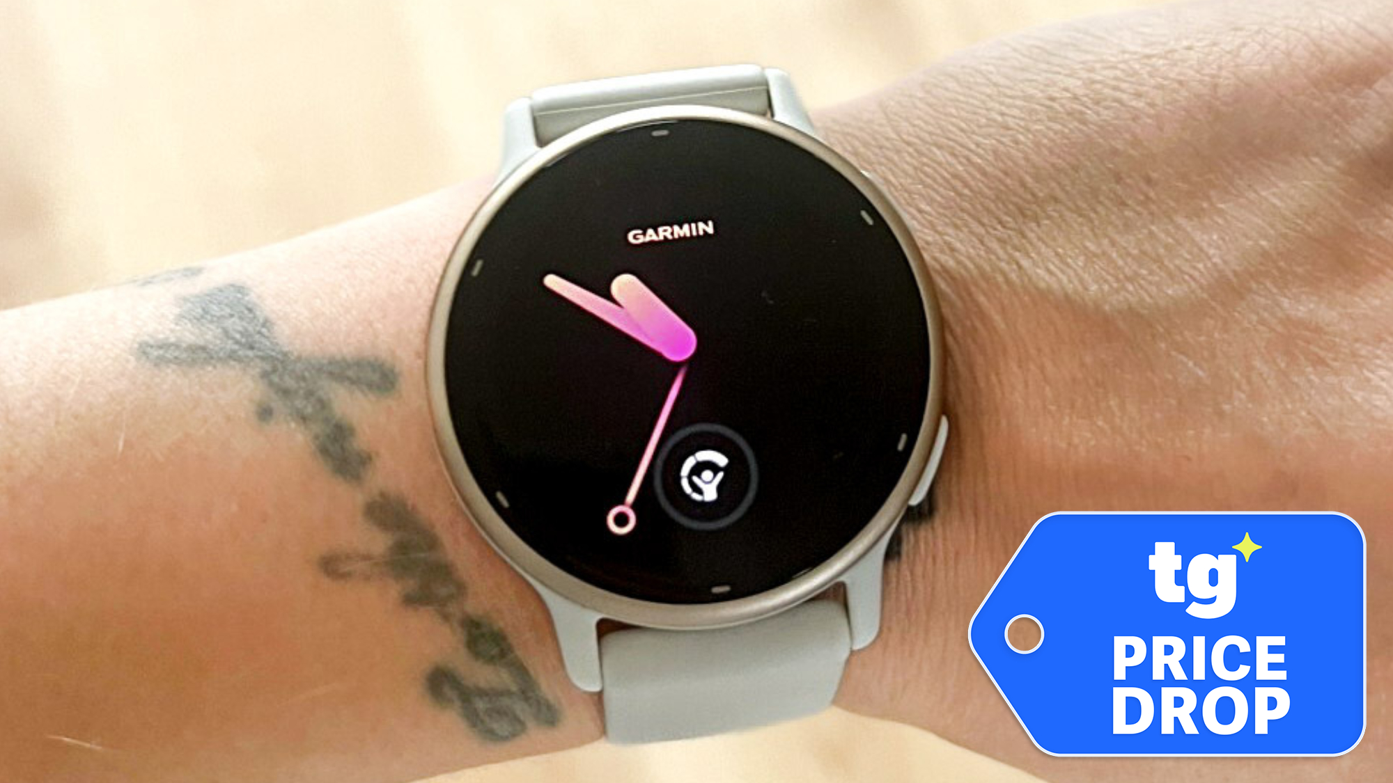 Garmin Vivoactive 5 on wrist