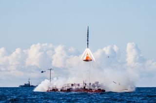 Copenhagen Suborbitals LES/TDS Launch