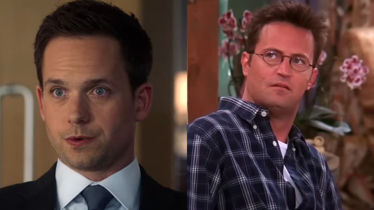 Patrick J. Adams and Matthew Perry