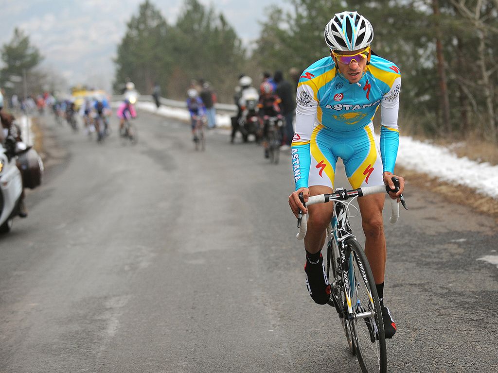 Contador during the 2010 Paris-Nice