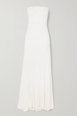 Rayssa Strapless Stretch-Jersey Maxi Dress