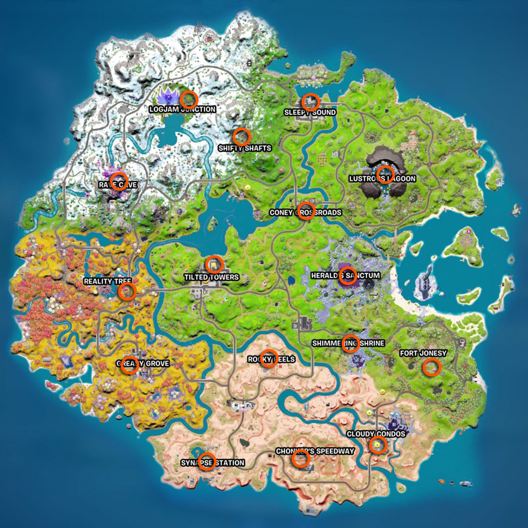 Fortnite Birthday Cakes Map