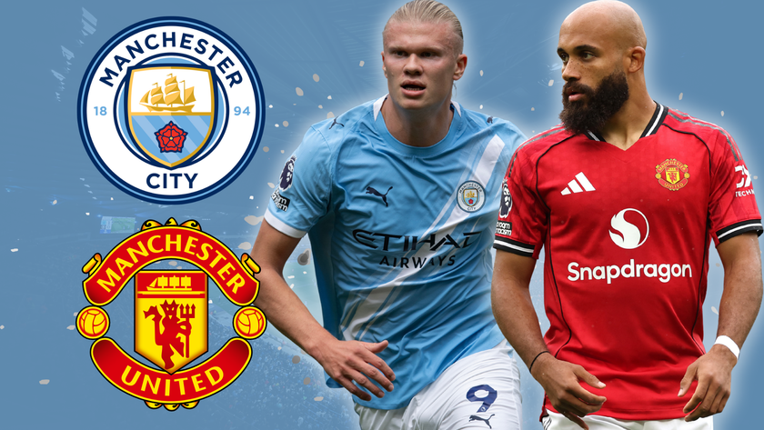 Man City vs Man Utd promo image