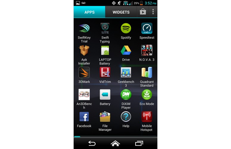 Kyocera Hyrdo Elite Apps