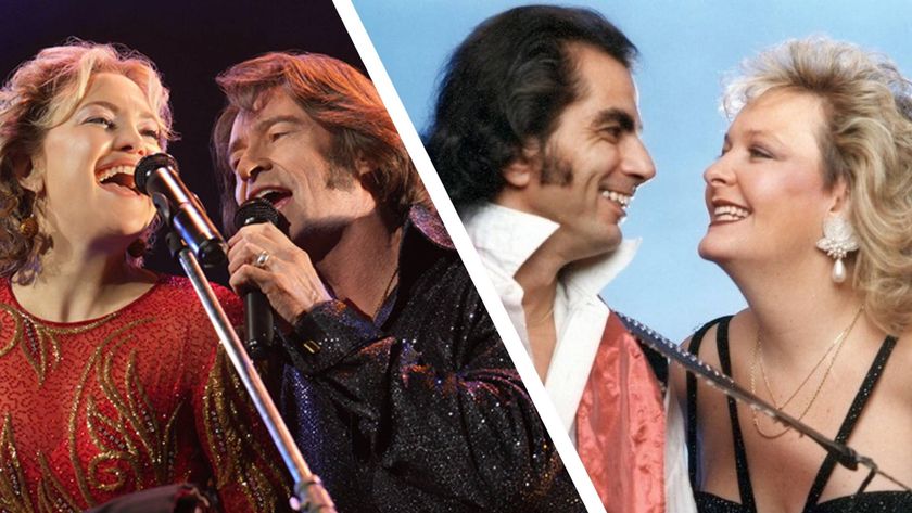 The fictional and real Thunder and Lightning side by side.