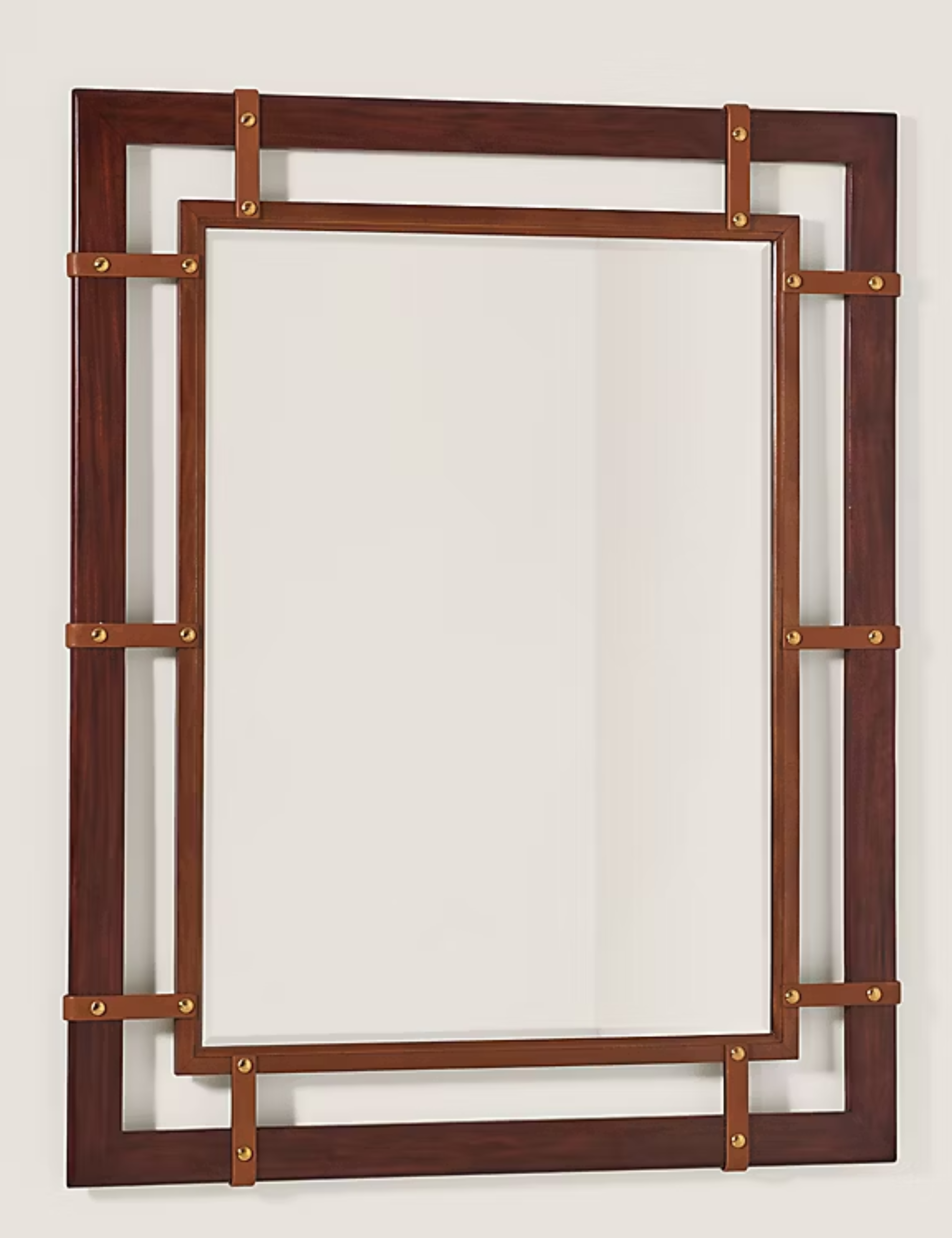 Ralph Lauren equestrian-inspired mirror