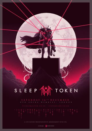 Sleep Token Wembley poster