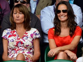 Pippa Middleton and Carole Middleton at Wimbledon