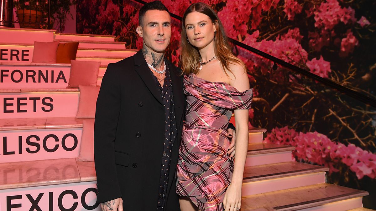 Behati Prinsloo and Adam Levine in support of their tequila brand.