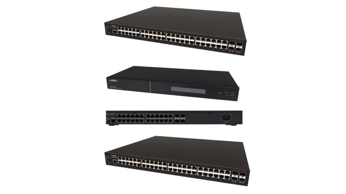 Luxul Introduces Three New Managed L2/L3 Gigabit Switches