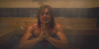A possessed Billy Hargrove (Dacre Montgomery)