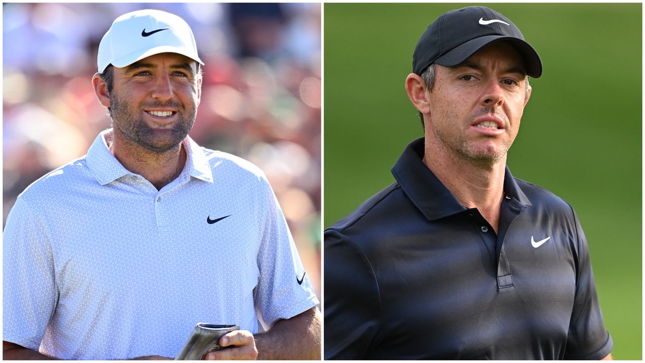 Scottie Scheffler and Rory McIlroy