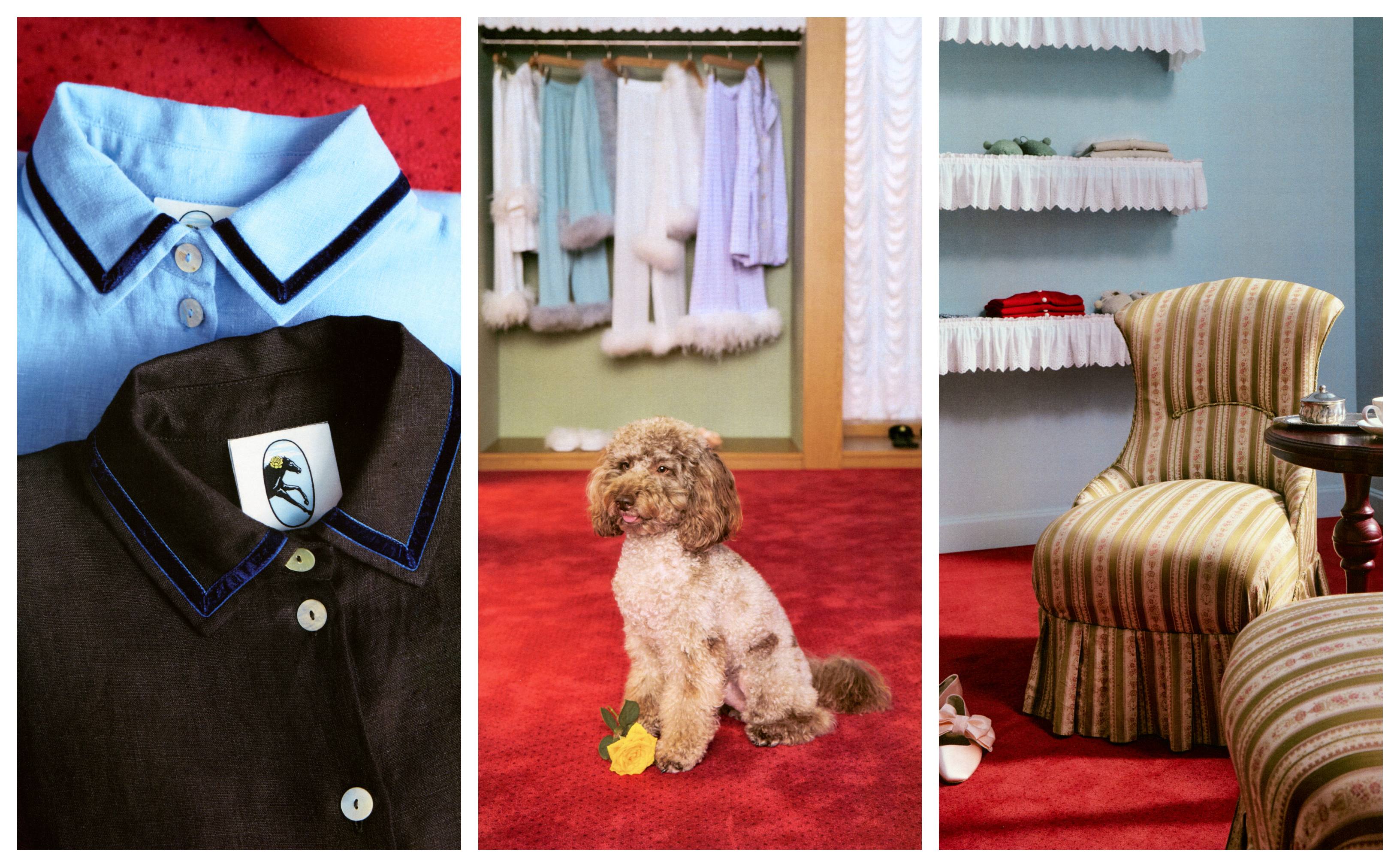 a three image collage of the Sleeper store in Kyiv, Ukraine