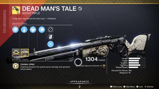 image of Dead Man's Tale scout rifle