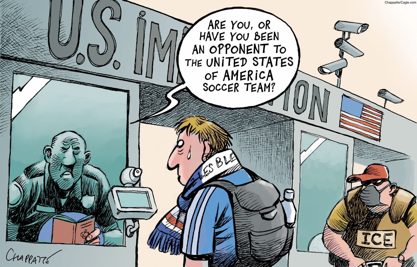 
                                Political cartoon
                            