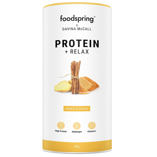 Foodspring x Davina McCall Protein + Relax