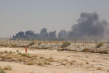 Aramco oil facility in Abqaiq, Saudi Arabia
