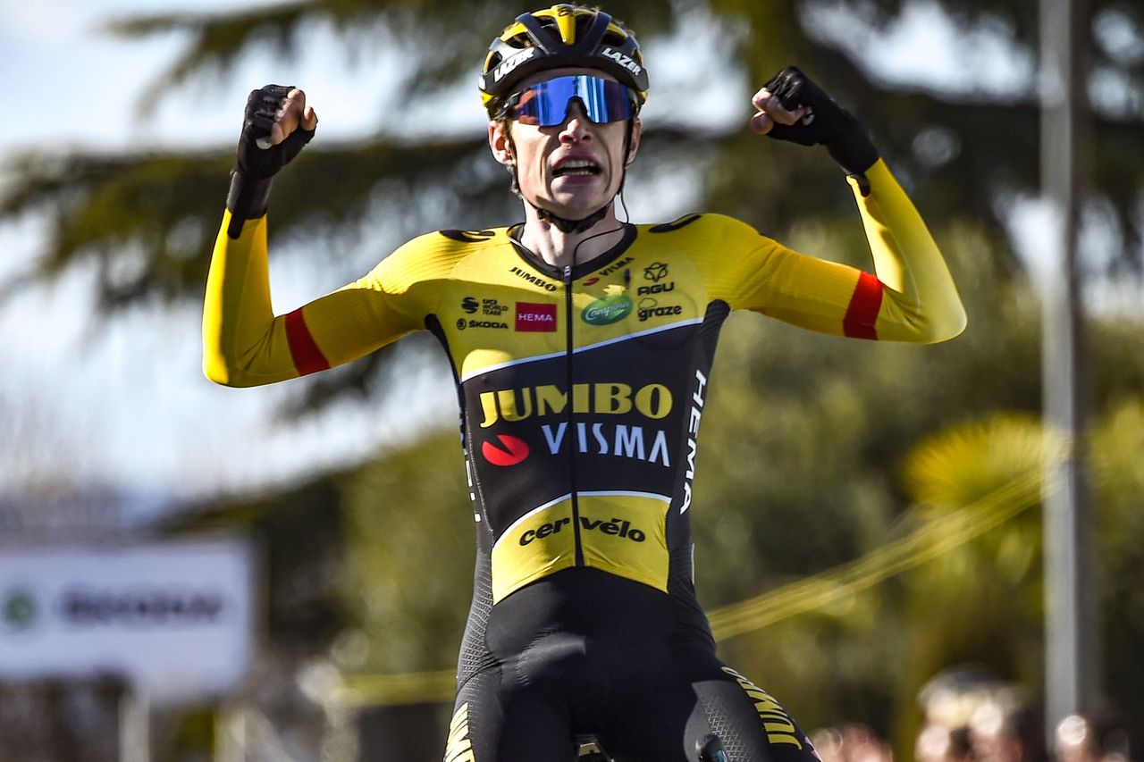 Drome Classic 2022 - 10th Edition - Etoile sur Rhone - Etoile sur Rhone 191,5 km - 27/02/2022 - Jonas Vingegaard (DEN - Team Jumbo - Visma) - photo Tommaso Pelagalli/SprintCyclingAgency&Acirc;&copy;2022
