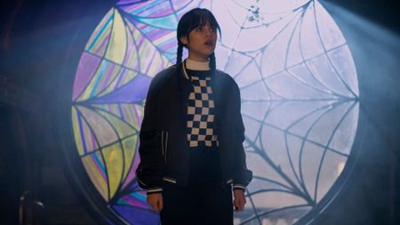 Jenna Ortega as Wednesday Addams in Netflix's Wednesday