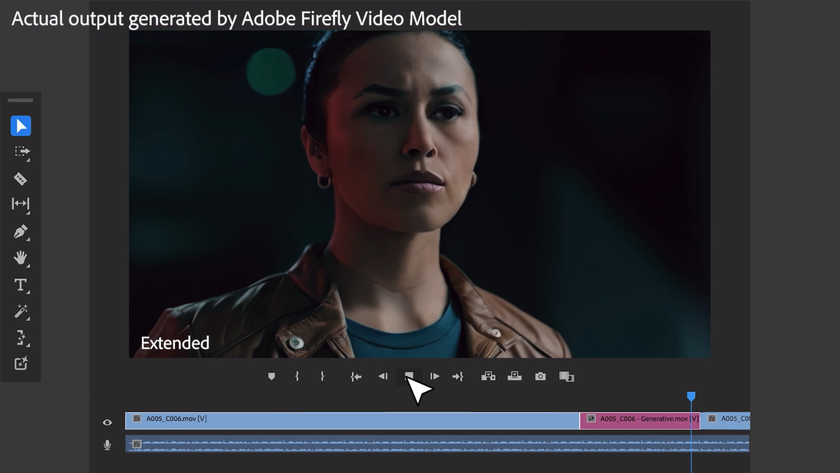 Adobe Premiere Pro&#039;s Firefly Video AI tools in action