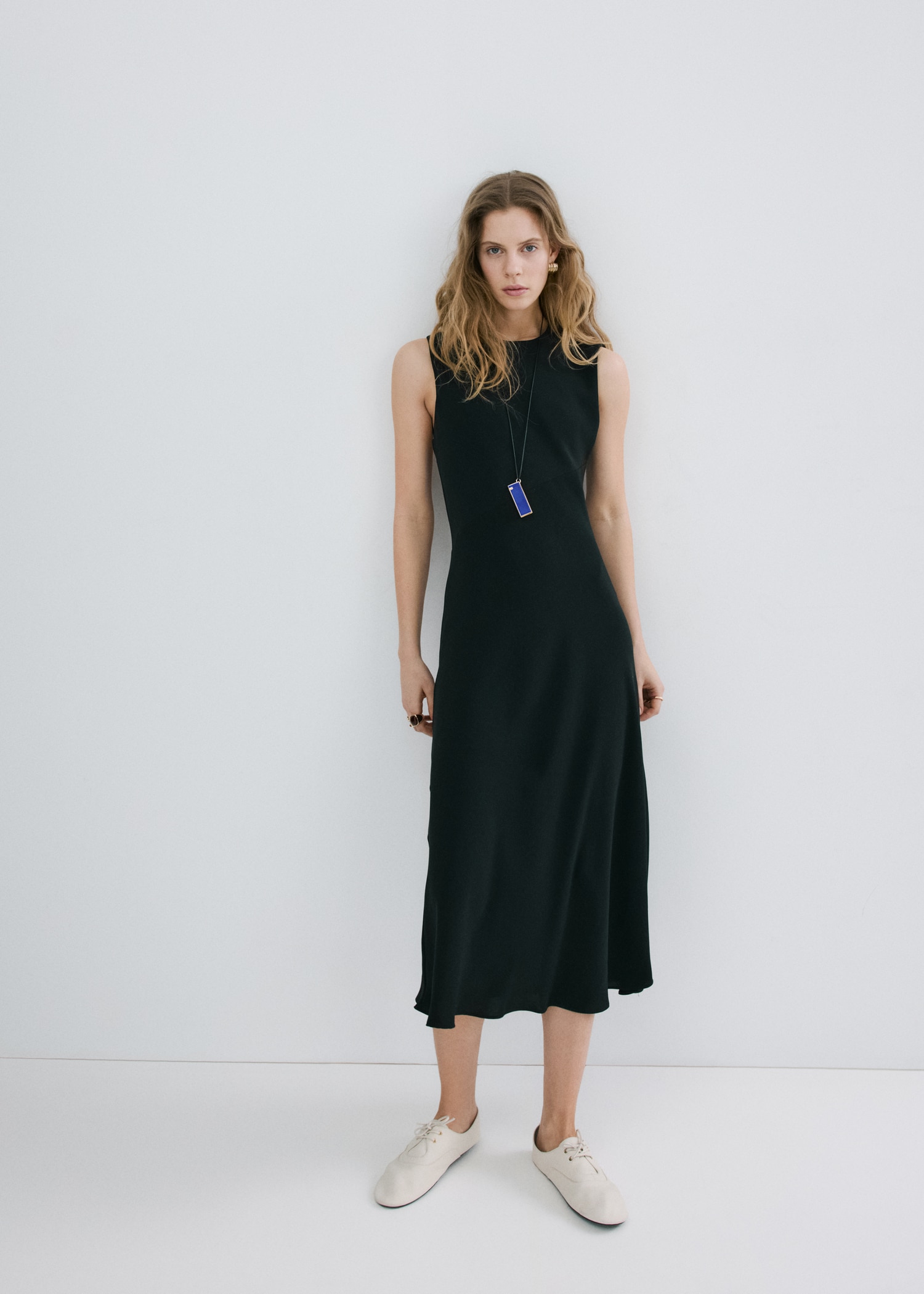 Midi-Dress With Open Back - Women | Mango United Kingdom