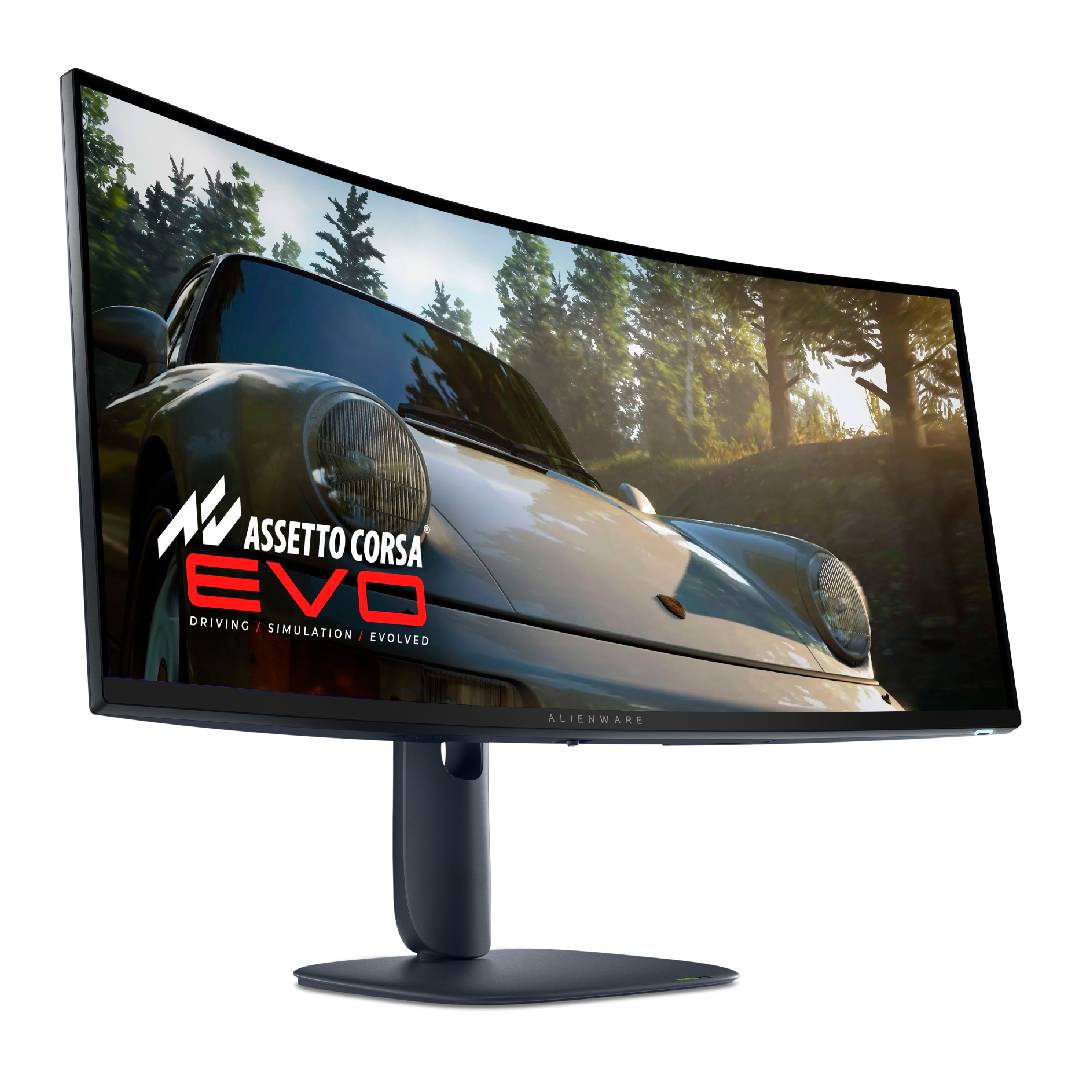 Alienware AW3425DW monitor on white background