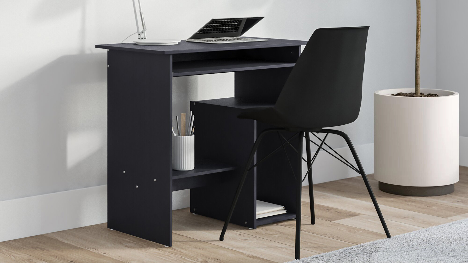 Best desk for small spaces: Symple Stuff Computer Desk