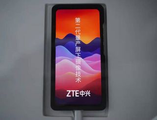 ZTE under-display camera