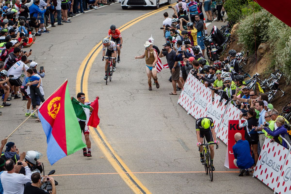 Oscar Clark (Holowesko) takes the KOM points