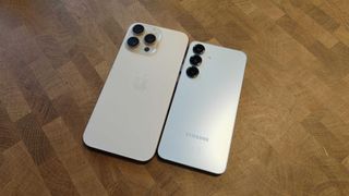 iPhone 16 Pro and Samsung S25