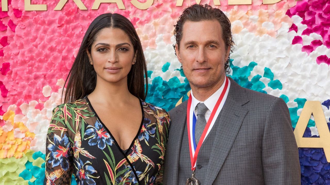 Matthew and Camila McConaughey