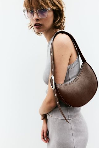 Coated Shoulder Bag