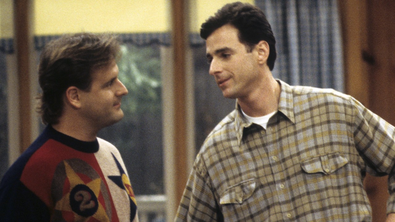 Dave Coulier and Bob Saget on Full House
