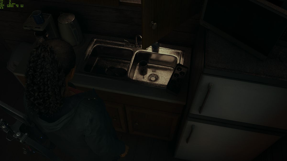 Alan Wake 2 image fidelity comparison screenshots