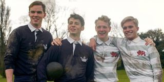 Tolkien J.R.R. Tolkien and his friends after a Rugby match