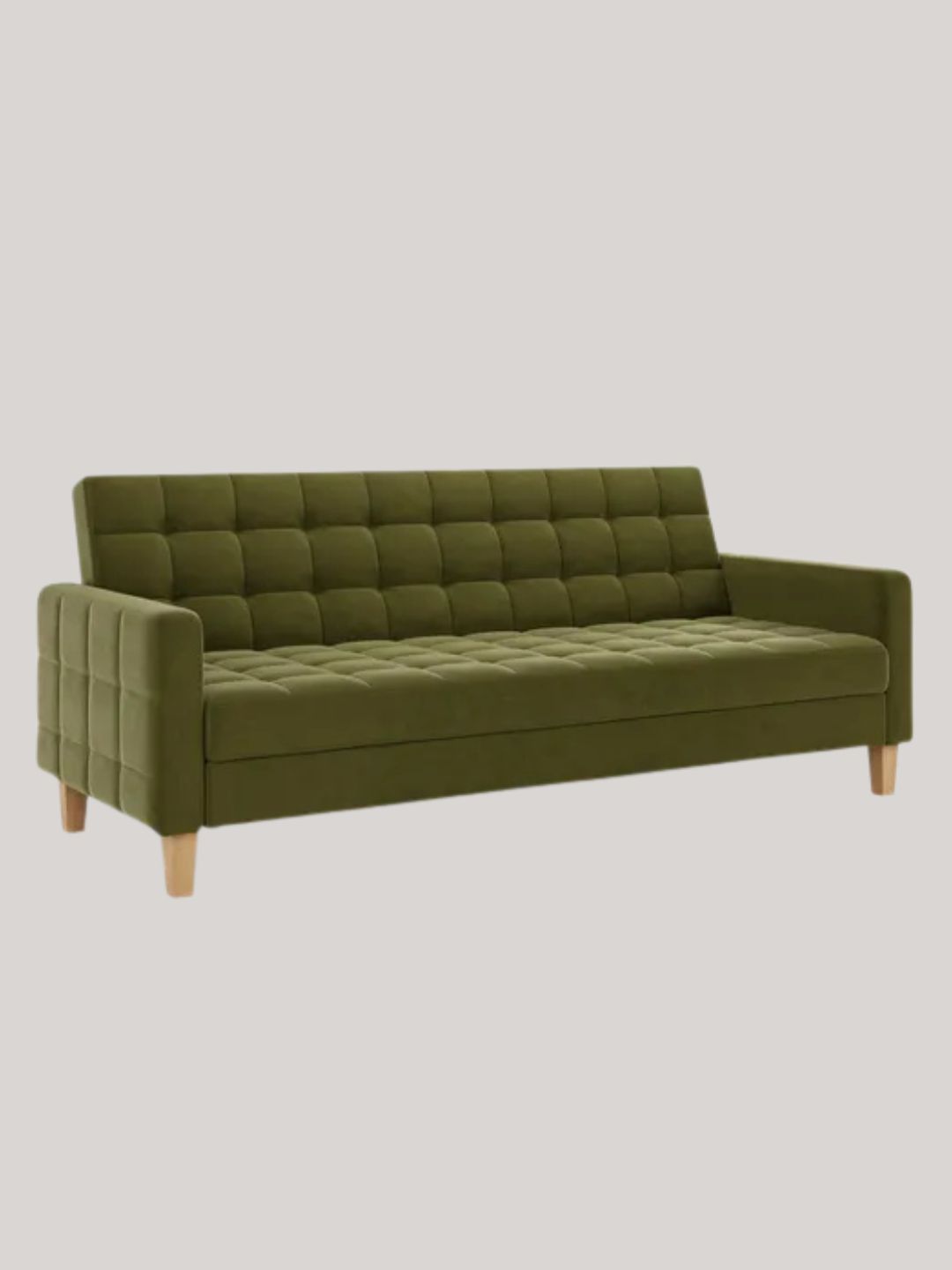 Dunelm, Harlow Velvet Storage Double Sofa Bed