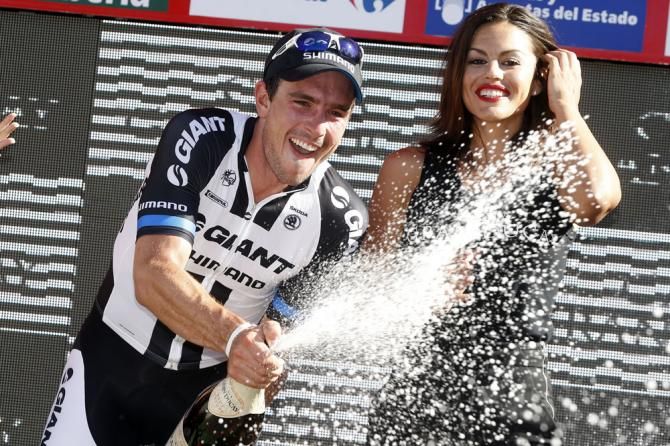 John Degenkolb (Team Giant-Shimano) on the podium