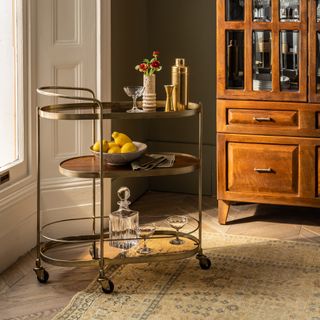 Atkin & Thyme bar cart