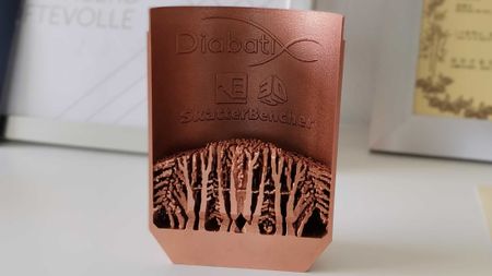 Diabatix's LN2-optimized CPU cooler.