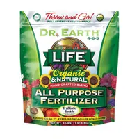 Dr. Earth All Purpose Fertilizer | $17.50 from Amazon