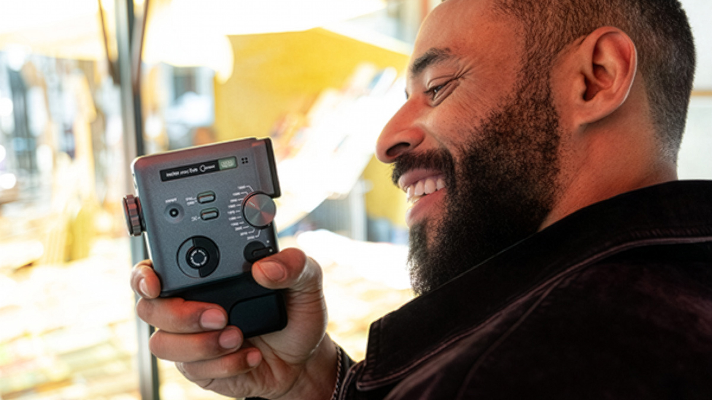 The Fujifilm Instax Mini Evo Cinema camera