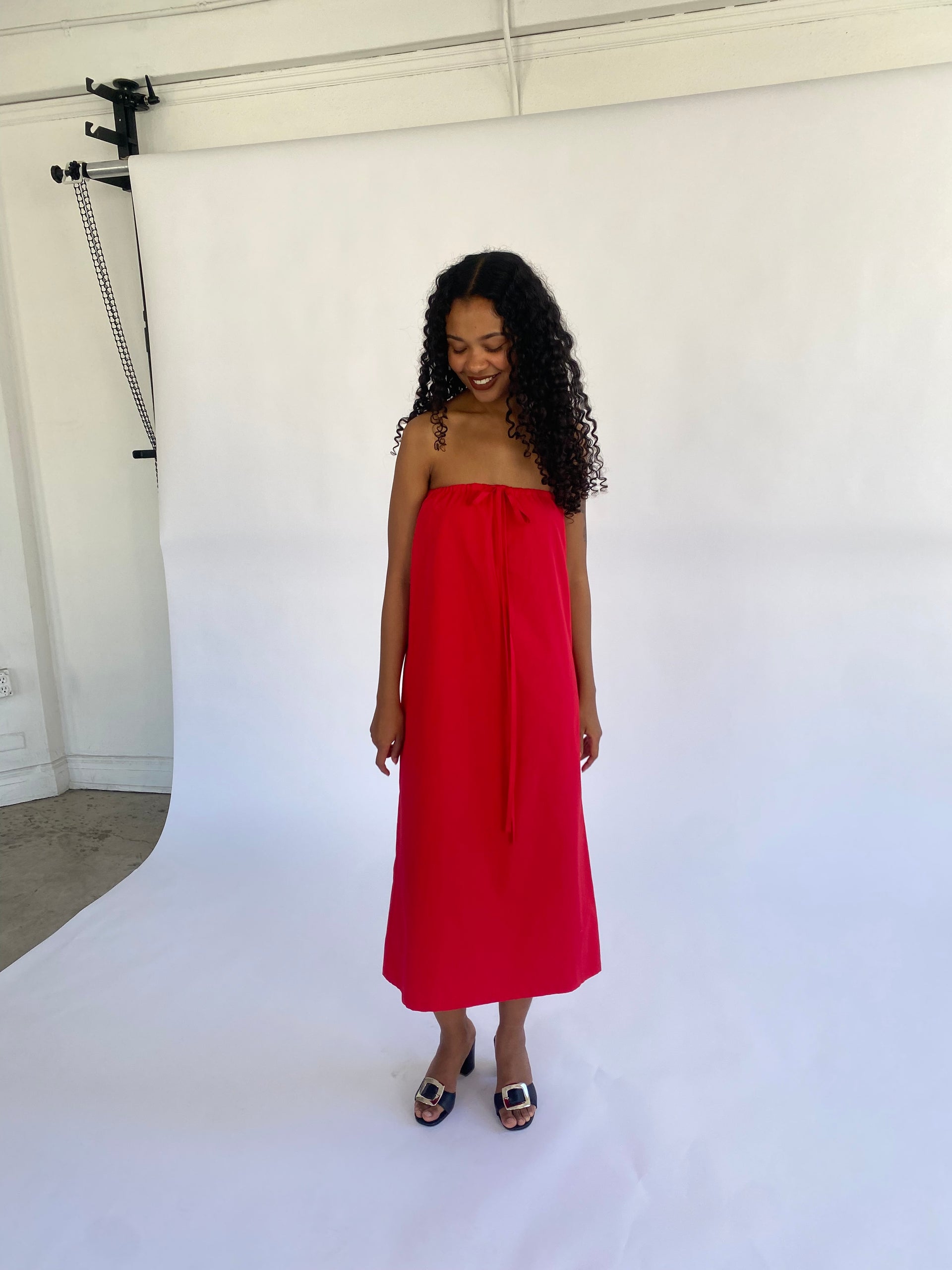 Guest Dress - Red - 1