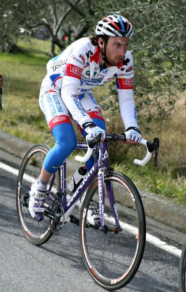 Eventual race winner Francesco Ginanni (Androni Giocattoli)