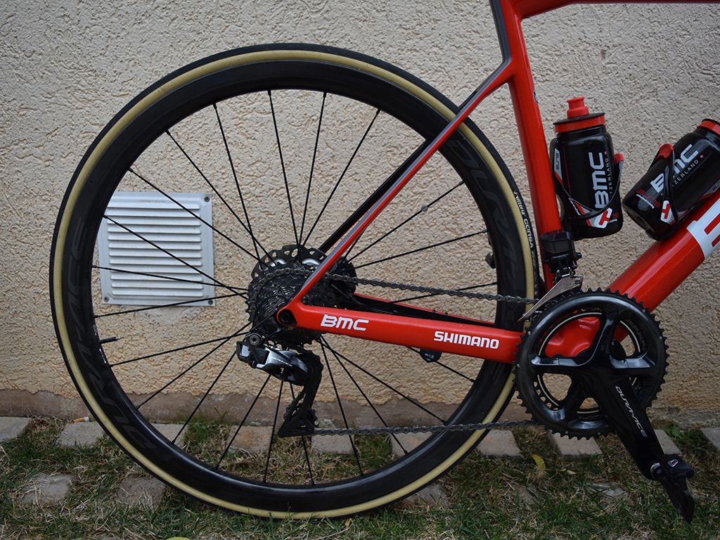 Shimano Dura-Ace R9100 C40 wheels for the Olympic champion