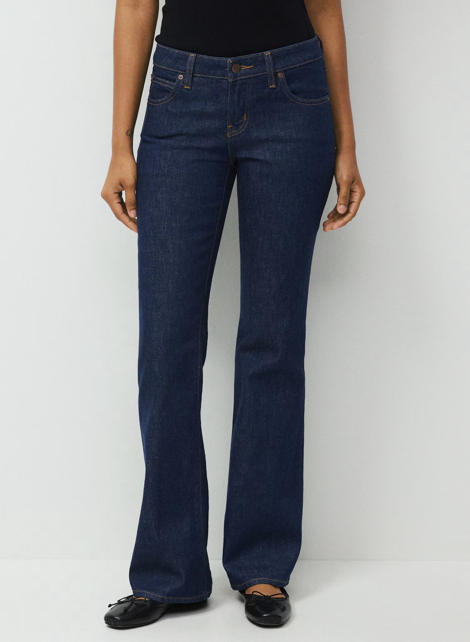 Aritzia, Denim Forum 002 Slim Lo-Rise Bootcut Jean